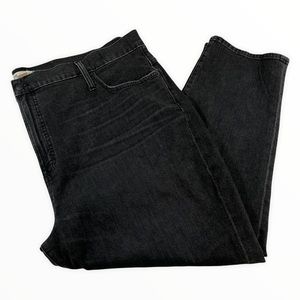 Madewell The Perfect Vintage Crop Jean Black Size 37